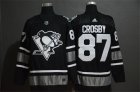 Penguins #87 Sidney Crosby Black 2019 NHL All-Star Game Adidas Jersey