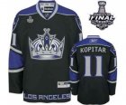 nhl jerseys los angeles kings #11 kopitar black-purple[2014 stanley cup]