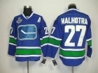 2011 Stanley Cup vancouver canucks #27 malhotra blue[a patch 3rd