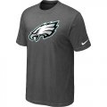 Philadelphia Eagles Sideline Legend Authentic Logo T-Shirt Dark grey