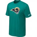 Nike St. Louis Rams Sideline Legend Authentic Logo T-Shirt Green