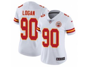Women Nike Kansas City Chiefs #90 Bennie Logan Vapor Untouchable Limited White NFL Jersey