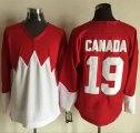 Olympic CA. #19 Canada RedWhite 1972 Commemorative CCM Stitched NHL Jersey