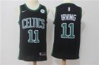 Celtics #11 Kyrie Irving Black Nike Swingman Jersey