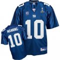 New York Giants #10 Manning 2012 Super Bowl XLVI Blue C patch