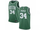Men Nike Boston Celtics #34 Paul Pierce Green NBA Swingman Icon Edition Jersey