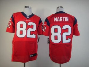 Nike NFL Houston Texans #82 Martin red jerseys[Elite]
