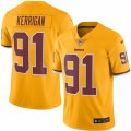 Youth Nike Washington Redskins #91 Ryan Kerrigan Limited Gold Rush NFL Jersey