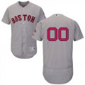 Boston Red Sox Gray Mens Flexbase Customized Jersey