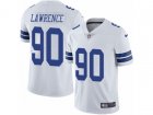 Youth Nike Dallas Cowboys #90 Demarcus Lawrence Vapor Untouchable Limited White NFL Jersey