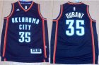 Men Oklahoma City Thunder #35 Kevin Durant Black New Fashion Stitched NBA Jersey