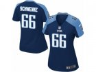 Women Nike Tennessee Titans #66 Brian Schwenke Game Navy Blue Alternate NFL Jersey
