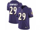 Mens Nike Baltimore Ravens #29 Marlon Humphrey Vapor Untouchable Limited Purple Team Color NFL Jersey