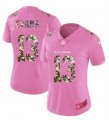 Nike Buccaneers #13 Mike Evans Pink Camo Fashion Women Limited Jersey