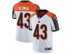 Nike Cincinnati Bengals #43 George Iloka Vapor Untouchable Limited White NFL Jersey