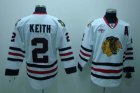 2010 stanley cup champions blackhawks #2 keith white