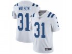 Mens Nike Indianapolis Colts #31 Quincy Wilson Vapor Untouchable Limited White NFL Jersey