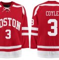 Boston University Terriers BU #3 Charlie Coyle Red Stitched