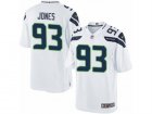 Mens Nike Seattle Seahawks #93 Nazair Jones Limited White NFL Jersey