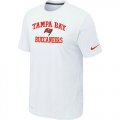 Tampa Bay Buccaneers Heart & Soul Whitel T-Shirt