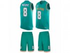 Nike Miami Dolphins #8 Matt Moore Limited Aqua Green Tank Top Suit NFL Jersey