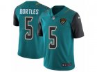 Nike Jacksonville Jaguars #5 Blake Bortles Vapor Untouchable Limited Teal Green Team Color NFL Jersey