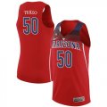 Arizona Wildcats #50 Tyler Trillo Red College Basketball Jersey