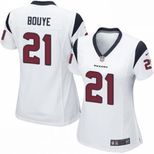 Women\'s Nike Houston Texans #21 A.J. Bouye Limited White NFL Jersey