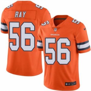 Nike Denver Broncos #56 Shane Ray Orange Men\'s Stitched NFL Limited Rush Jersey