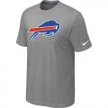 Buffalo Bills Sideline Legend Authentic Logo T-Shirt Light grey