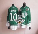 nhl jerseys chicago blackhawks #10 patrick sharp green[2013 stanley cup champions]