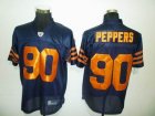 nfl chicago bears #90 peppers blue[orange number]