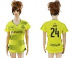 2017-18 Dortmund 24 SARR Home Women Soccer Jersey