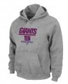 New York Giants Critical Victory Pullover Hoodie Grey