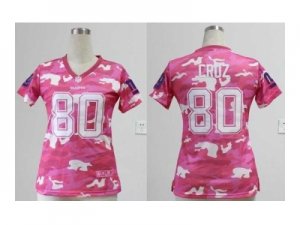 Nike women nfl jerseys new york giants #80 victor cruz pink[fashion camo]