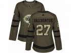 Women Adidas Montreal Canadiens #27 Alex Galchenyuk Green Salute to Service Stitched NHL Jersey