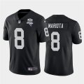 Nike Raiders #8 Marcus Mariota Black 2020 Inaugural Season Vapor Untouchable Limited