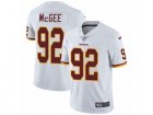 Mens Nike Washington Redskins #92 Stacy McGee Vapor Untouchable Limited White NFL Jersey