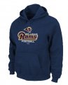 St.Louis Rams Critical Victory Pullover Hoodie D.Blue