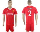 2017-18 Liverpool 2 CLYNE Home Soccer Jersey