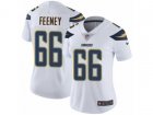 Women Nike Los Angeles Chargers #66 Dan Feeney Vapor Untouchable Limited White NFL Jersey