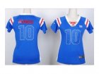 Nike women new york giants #10 eli manning blue jerseys[Fashion Rhinestone sequins]