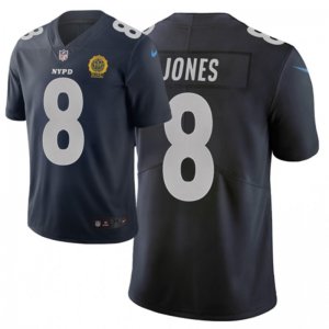 Nike Giants #8 Daniel Jones Navy City Edition Vapor Untouchable Limited Jersey