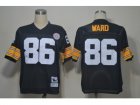 NFL Jerseys Pittsburgh Steelers #86 Hines Ward Black Throwback