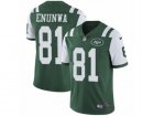 Mens Nike New York Jets #81 Quincy Enunwa Vapor Untouchable Limited Green Team Color NFL Jersey