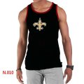 Nike NFL New Orleans Saints Sideline Legend Authentic Logo men Tank Top Black