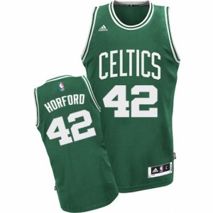 Womens Adidas Boston Celtics #42 Al Horford Swingman Green(White No.) Road NBA Jersey