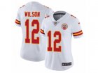 Women Nike Kansas City Chiefs #12 Albert Wilson Vapor Untouchable Limited White NFL Jersey