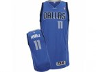 Men Adidas Dallas Mavericks #11 Yogi Ferrell Authentic Royal Blue Road NBA Jersey