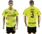 2017-18 Dortmund 3 HOO HO Home Soccer Jersey